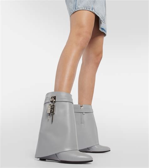 grey givenchy shark boots|Givenchy shark boots on sale.